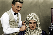 Jack Pierce and Conrad Veidt