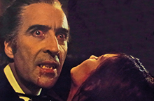 Dracula with Christopher Lee